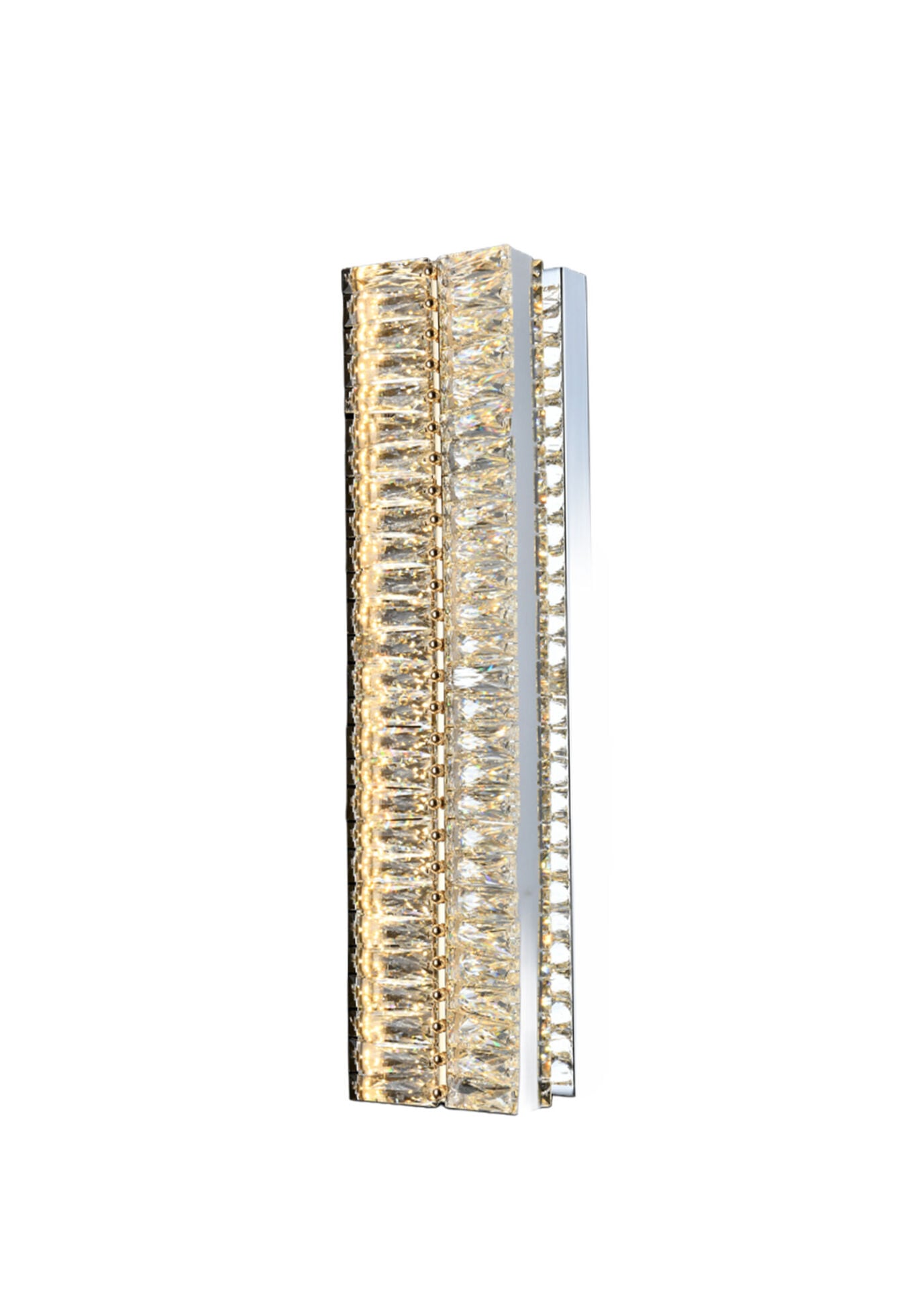 Gold Kristal Görünüm Led Aplik