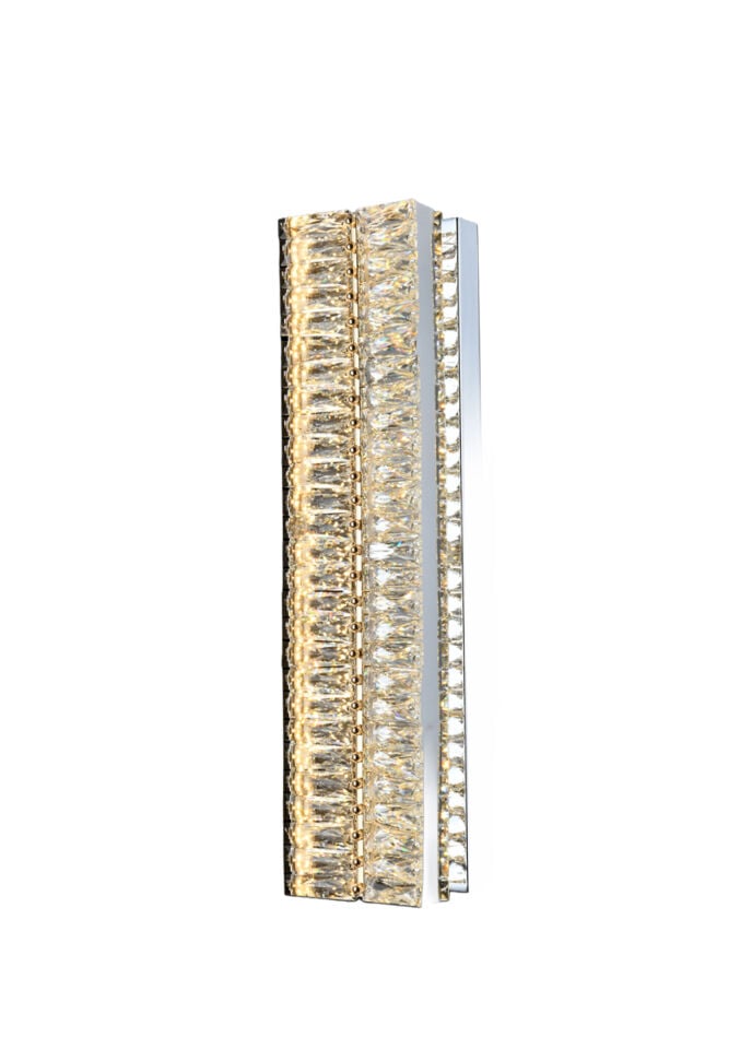 Gold Kristal Görünüm Led Aplik