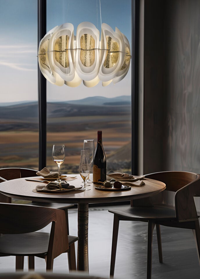 Fiordlys Gold Sarkıt Avize