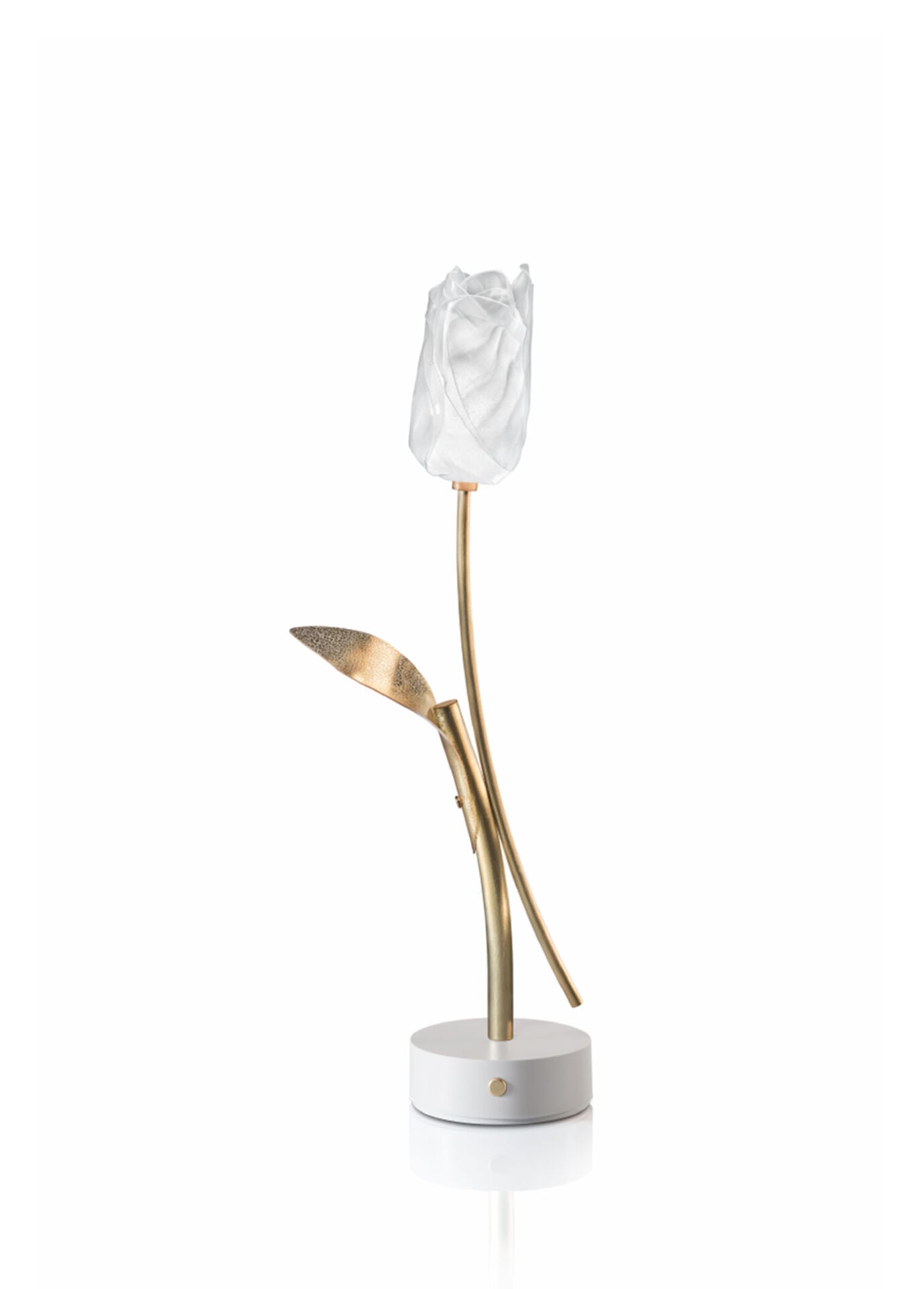 Tulip Beyaz Gold Şarjlı Masa Lambası