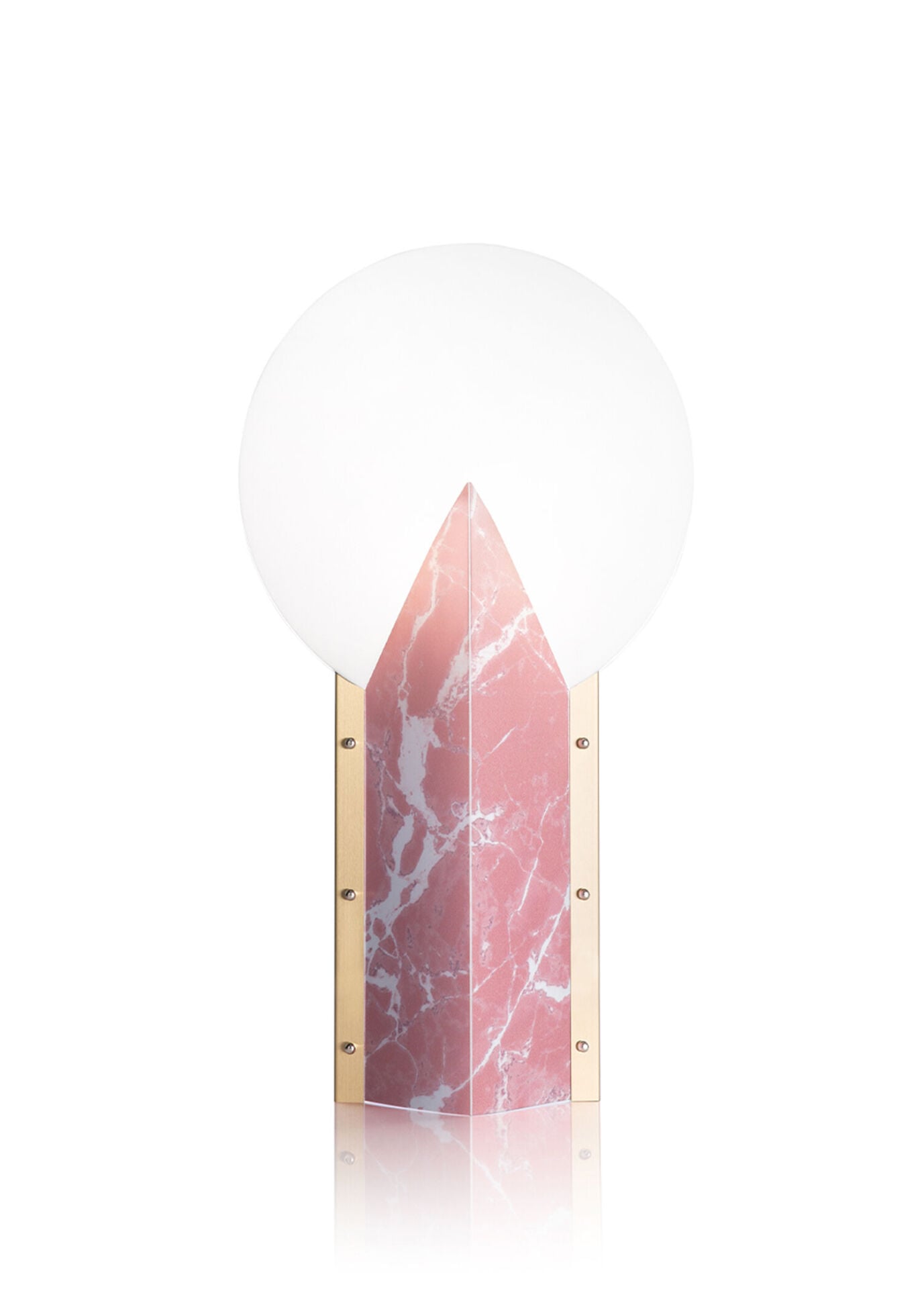 Moon Pembe Led Masa Lambası