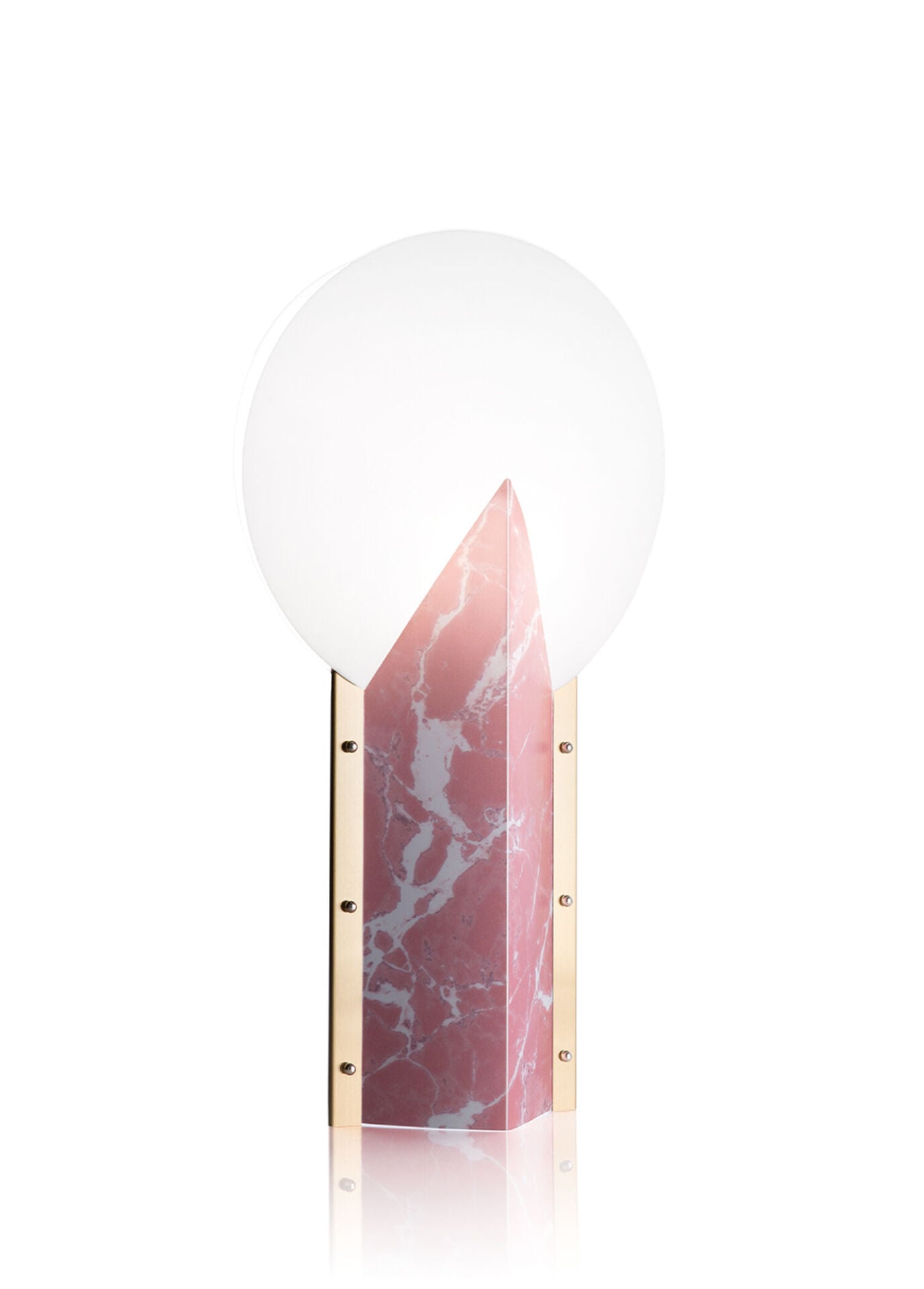 Moon Pembe Led Masa Lambası