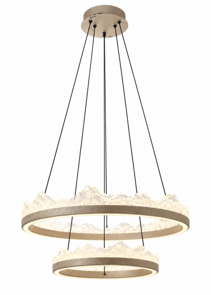 Buz Efektli Modern Led Sarkıt